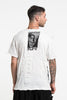 Sure Design Men's Big Buddha Face T-Shirt White