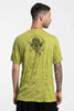 Sure Design Men's Lotus Ganesh T-Shirt in Lime