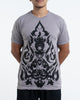Sure Design Men's Buddha Chakra T-Shirt Gray