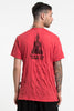Sure Design Men's Hamsa Meditation T-Shirt Red