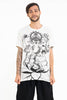Sure Design Men's Lord Ganesh T-Shirt White