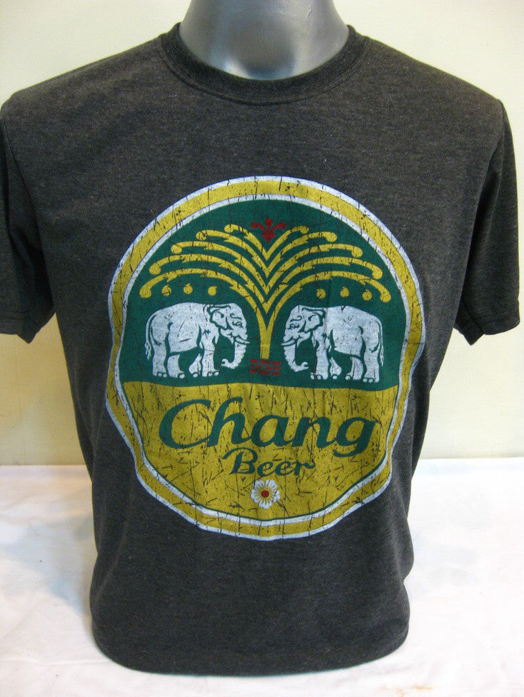 Men's Chang Beer T-Shirt Black