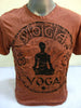 Sure Design Men's Infinitee Yoga Stamp T-Shirt Brick
