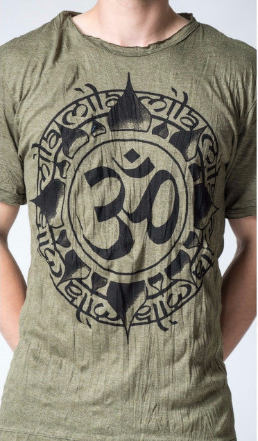 Sure Design Men's Infinitee Ohm T-Shirt Green