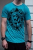 Sure Design Men's Infinitee Ohm T-Shirt Turquoise