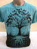 Sure Design Men's Tree Of Life T-Shirt Turquoise