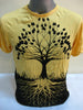 Sure Design Men's Tree Of Life T-Shirt Yellow