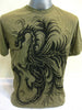 Sure Design Men's The Dragon T-Shirt Green