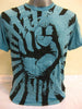 Sure Design Men's Fight to Freedom T-Shirt Turquoise