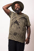 Plus Size Sure Design Men's Magic Mushroom T-Shirt Green