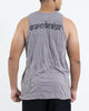 Mens Buddha Chakra Tank Top in Gray