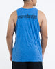 Mens Garuda Tank Top in Blue