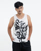 Mens Garuda Tank Top in White