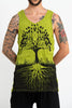 Sure Design Men's Tree Of Life Tank Top Lime
