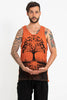 Sure Design Men's Tree Of Life Tank Top Orange