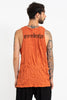 Sure Design Men's Tree Of Life Tank Top Orange