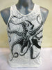 Sure Design Men's Octopus Tank Top White