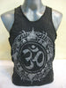 Sure Design Men's Infinitee Ohm Tank Top Silver on Black