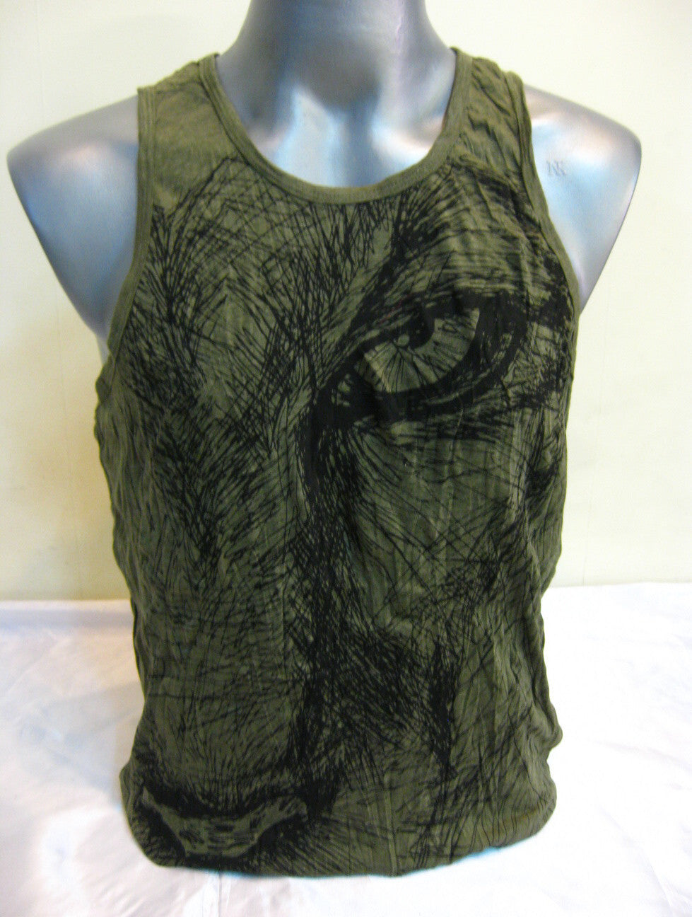 Sure Design Men's Lions Eye Tank Top Green
