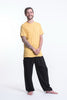 Sure Design Men's Blank T-Shirt Yellow