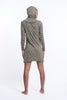 Sure Design Women's Infinitee Ohm Hoodie Dress Green