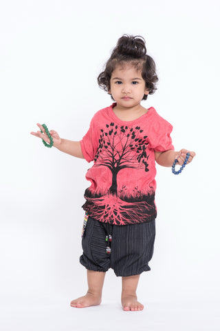 Sure Design Kids Tree Of Life T-Shirt Red