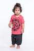 Sure Design Kids Infinitee Ohm T-Shirt Red