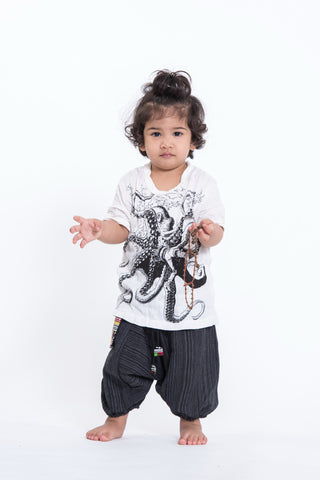 Sure Design Kids Octopus T-Shirt White