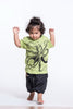 Sure Design Kids Octopus T-Shirt Lime