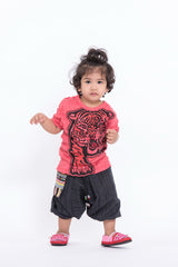 Sure Design Kids Baby Tiger T-Shirt Red