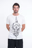 Sure Design Mens Octopus Mandala T-Shirt White