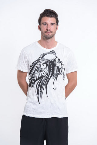 Sure Design Men's Indian Chief T-Shirt White