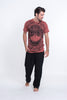 Sure Design Men's Weed Owl T-Shirt Brick