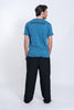 Sure Design Men's Weed Owl T-Shirt Denim Blue