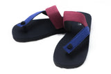 Wholesale Blue and Red Gladiator Style Flip Flops - $7.00