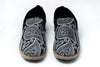 Black Paisley Canvas Slip-ons