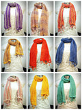 Wholesale Assorted set of 10 Fair Trade Organic Cotton Scarf Small - $40.00