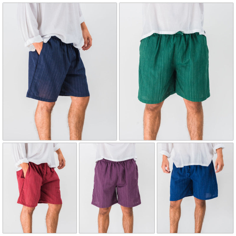 Assorted set of 5 Pinstripes Unisex Shorts
