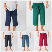 Assorted set of 5 Pinstripe Unisex Capri Shorts