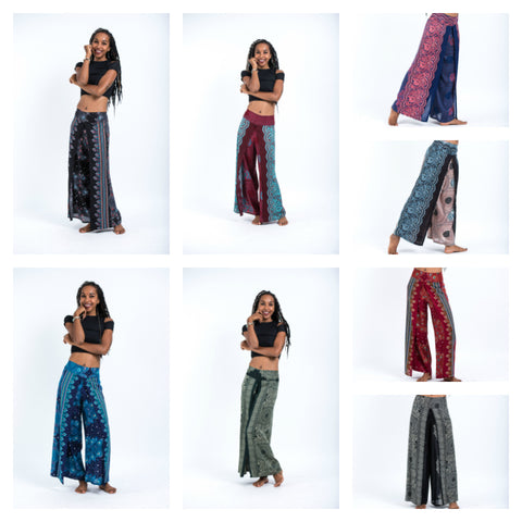 Assorted set of 10 Two Layers Palazzo Pants