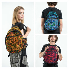 Assorted set of 3 Embroidered Hill Tribe Backpack