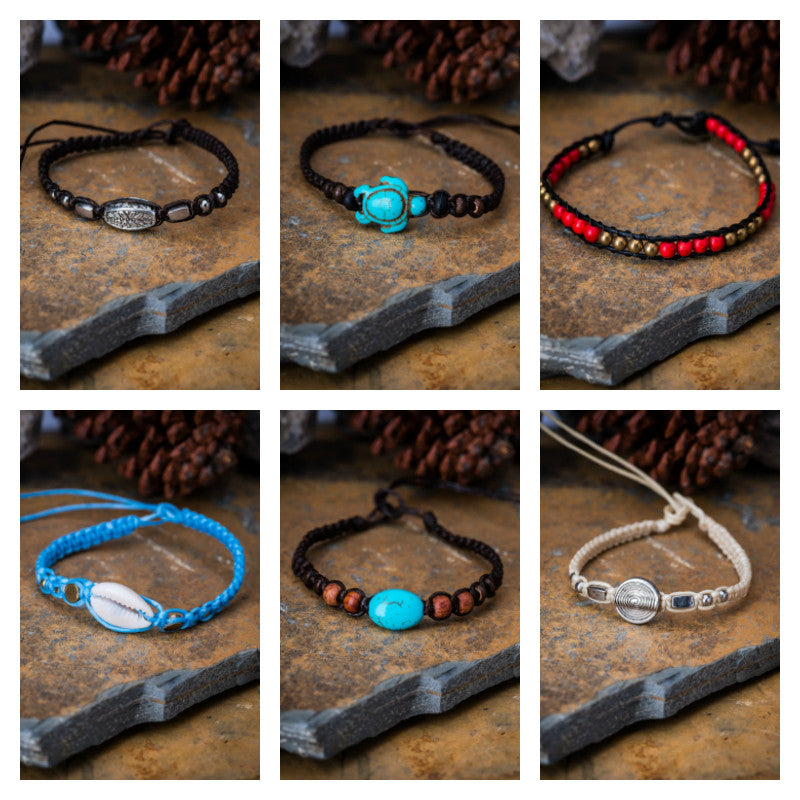 Assorted 10 Piece Set Fair Trade Hand Made Bracelet