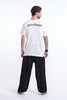 Sure Design Men's See No Evil Buddha T-Shirt White