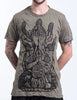 Sure Design Men's See No Evil Buddha T-Shirt Green