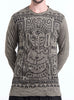 Sure Design Unisex Shanti Ganesha Long Sleeve T-Shirt Green