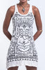 Sure Design Women's Shanti Ganesha Tank Dress White