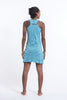 Sure Design Women's Shanti Ganesha Tank Dress Turquoise