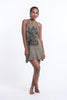 Sure Design Women's See No Evil Buddha Tank Dress Green