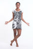 Sure Design Women's Butterfly Buddha Dress White