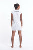 Sure Design Women's Butterfly Buddha Dress White